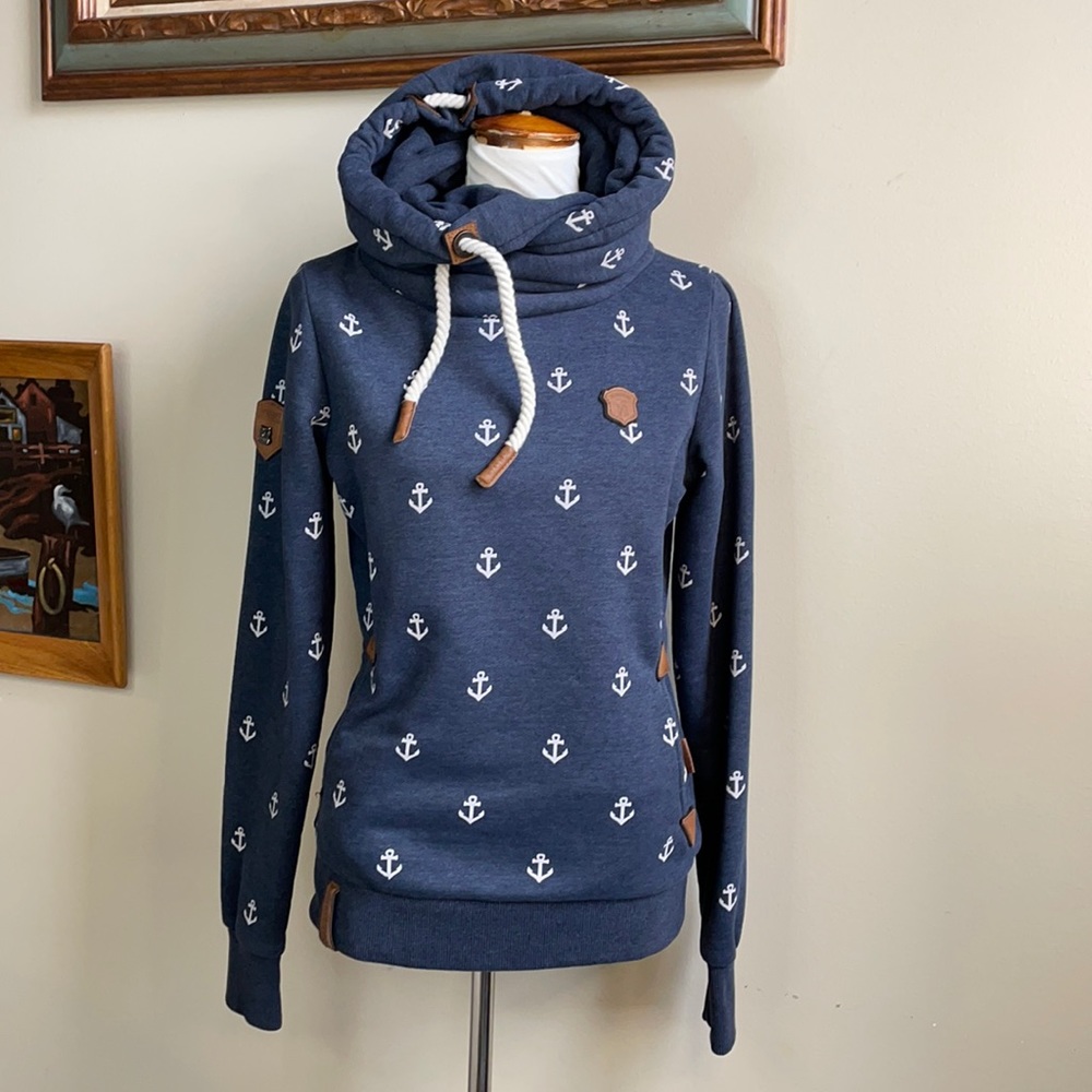 Naketano Anchor Print Women's Hoodie